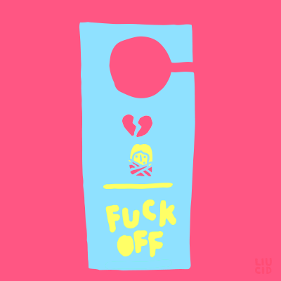 AWT Valentine's Day: Annie Liu Door Hanger